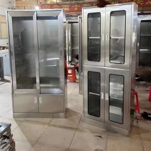 Reinraum-Kleiderschrank-Schiebefenster-Unterer-Schuhschrank