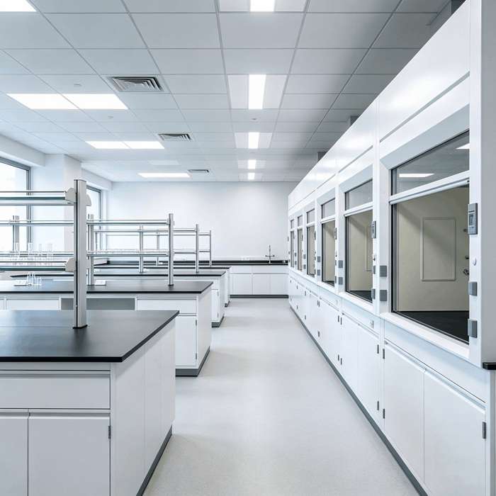 Laborplanung – schlüsselfertiger Service – Chemielaborsanierung – abgeschlossen